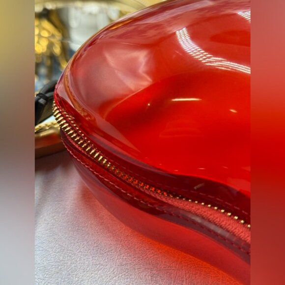 🆕 BETSEY JOHNSON 🧿 NWT Heart Beat Purse, Kitsch Inflatable Red Heart Balloon - Picture 15 of 16